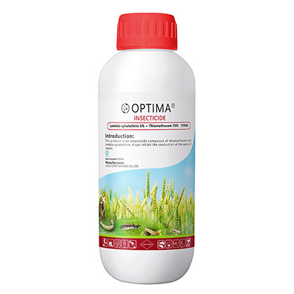 OPTIMA®5% de lambda-cyhalothrine Thiaméthoxame 10% 15% insecticide SC